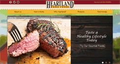 Desktop Screenshot of heartlandfoods.com